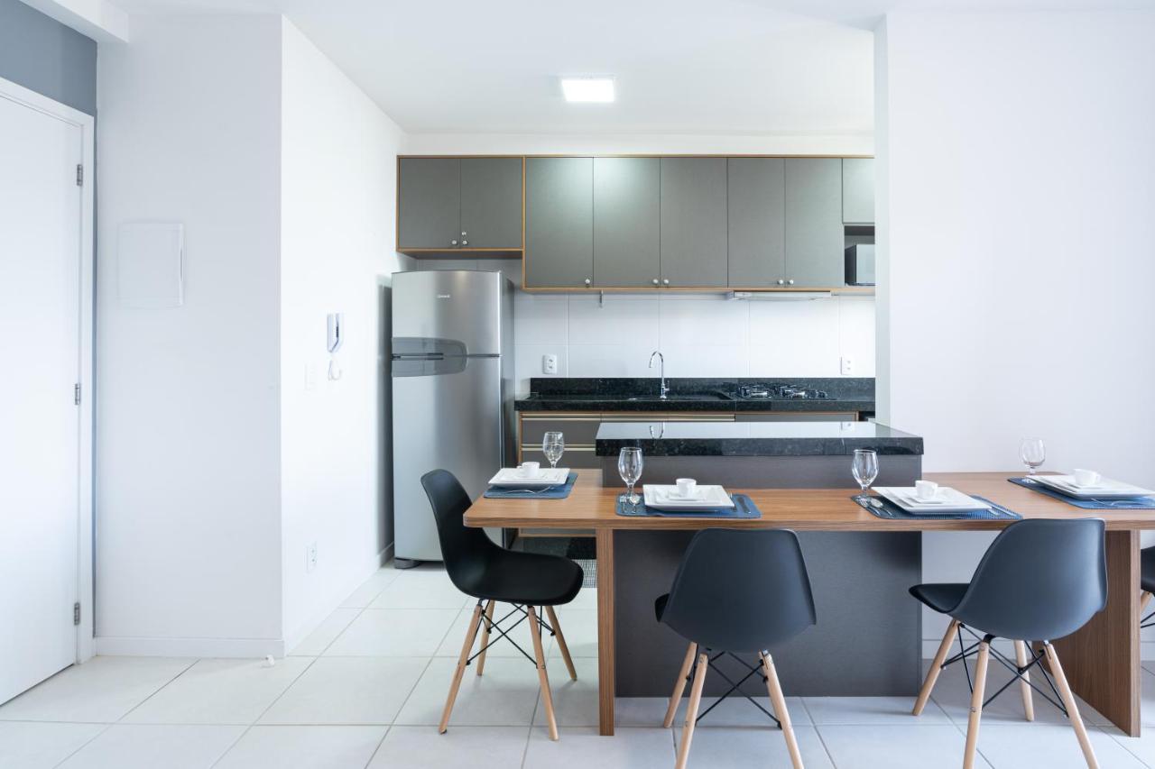 Apartamentos Completos A 15Min Beto Carreiro Com Wi-Fi Churrasqueira Em Condominio Com Piscina Portaria 24H Ideal Para Familia Piçarras Εξωτερικό φωτογραφία
